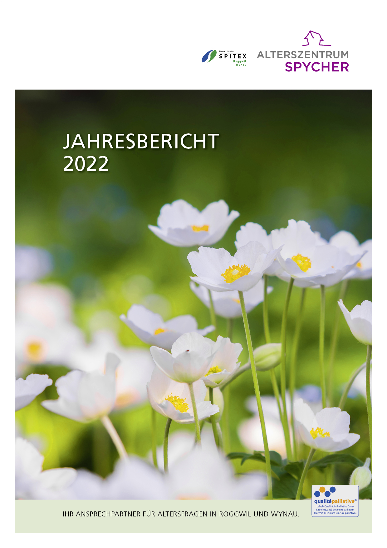 AZ Spycher Roggwil Jahresbericht 2021 Cover